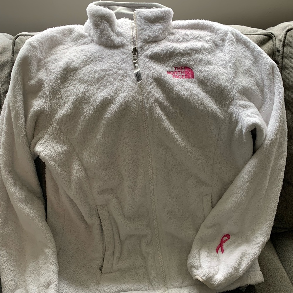 White North Face Osito fleece jacket